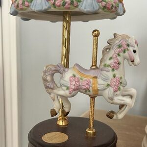 Vintage Carousel Horse Figurine